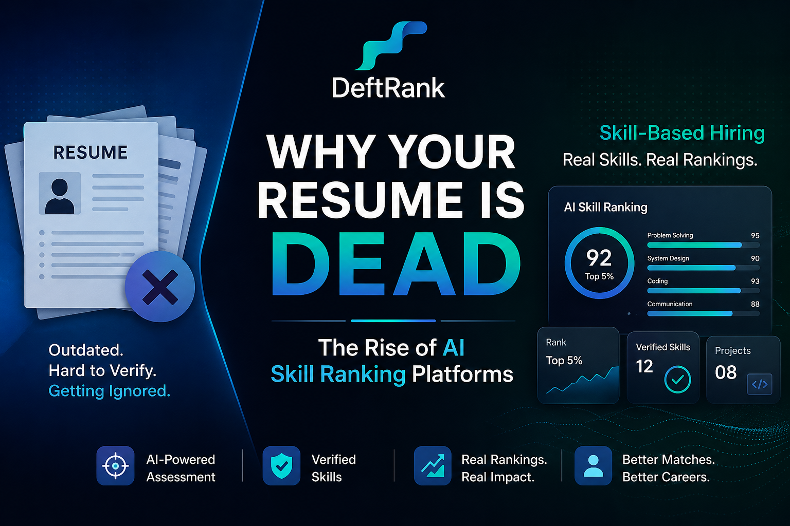 Why Your Resume Is Dead: The Rise of AI Skill Ranking Platforms Like DeftRank